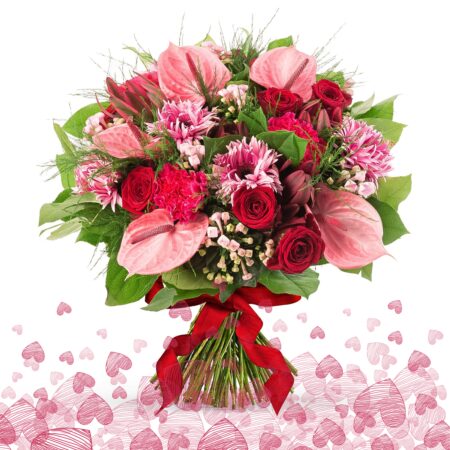 Valentines Flowers delivered in Lanzarote